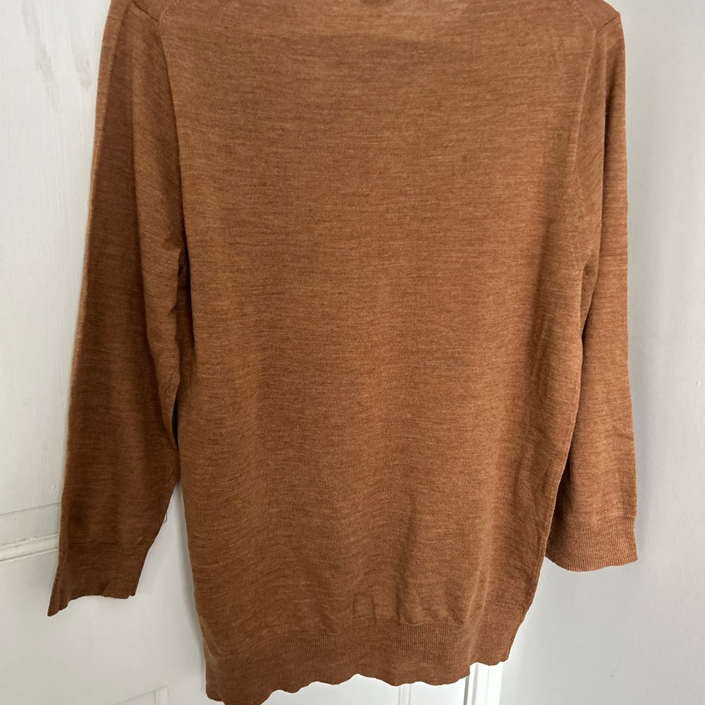 J.crew 100% Marino fitted fine wool crew